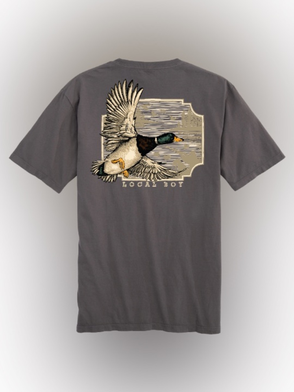 Local Boy Greenhead Flight Short Sleeve Pocket Tee